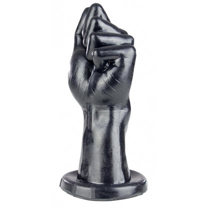 Explore Pleasure Black Fist Dildo with Flat Base