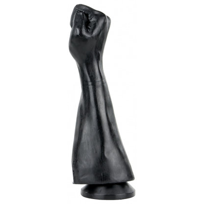 FIST IMPACT Black Realistic Forearm and Fist Dildo
