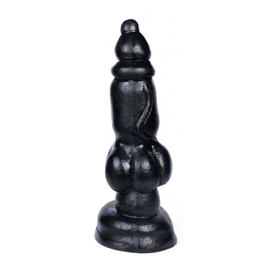 Hunglock Black 13 inch Doggy Dildo