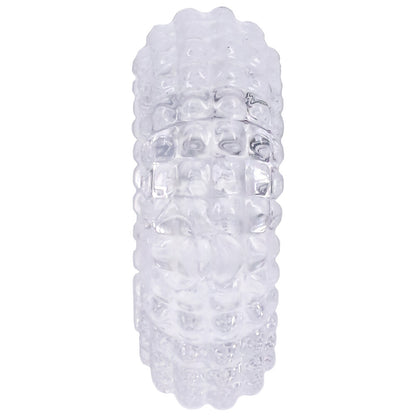 PleasurePro Black Radial Cock Ring with Texture