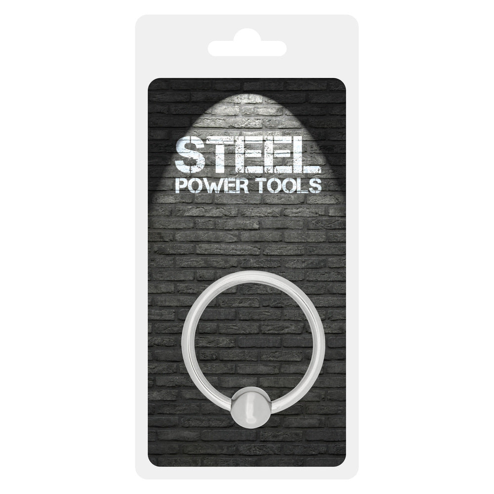 Steel Power Tools Stainless Steel Acorn Penis Ring 30mm