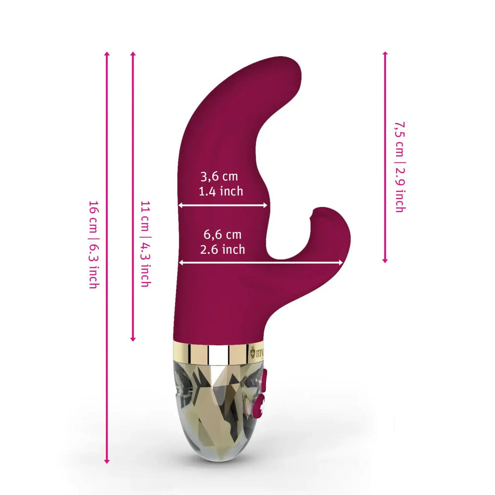 MyStim Pink Hop Hop Bob Vibrator with Powerful Motor