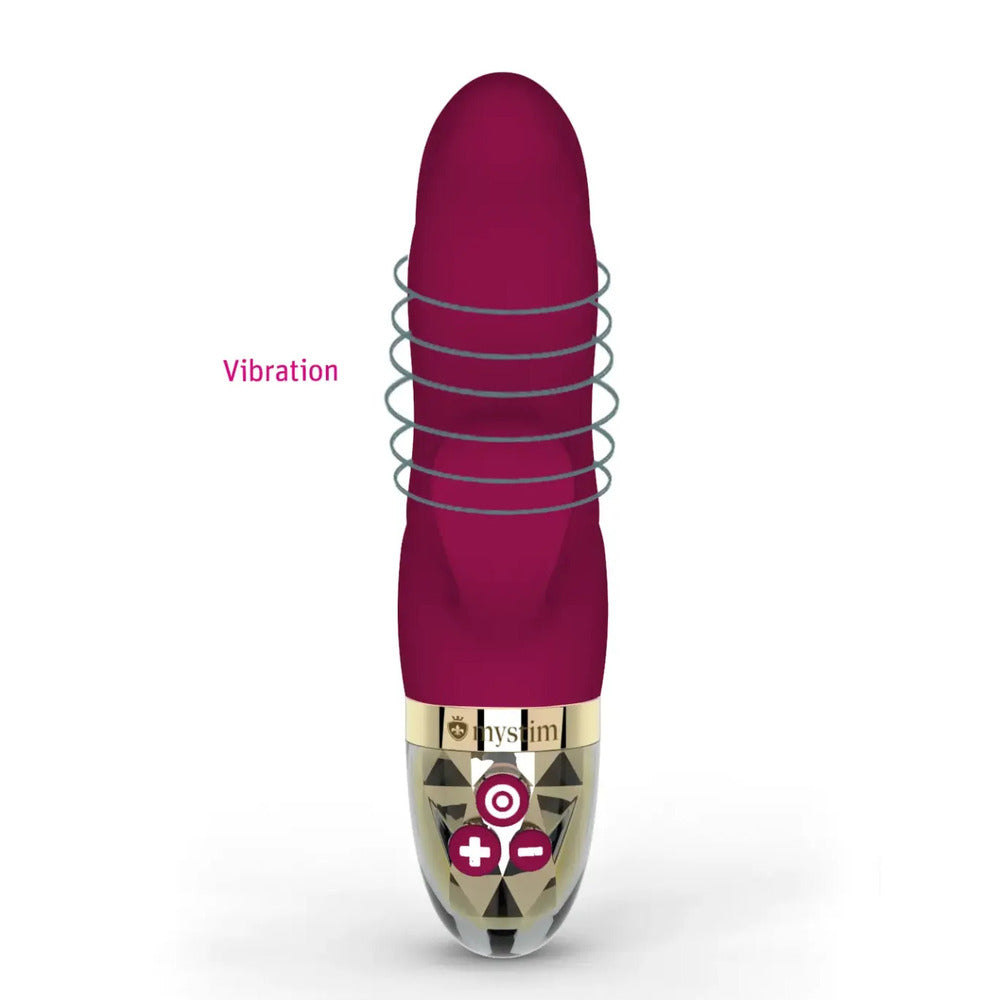 MyStim Pink Hop Hop Bob Vibrator with Powerful Motor
