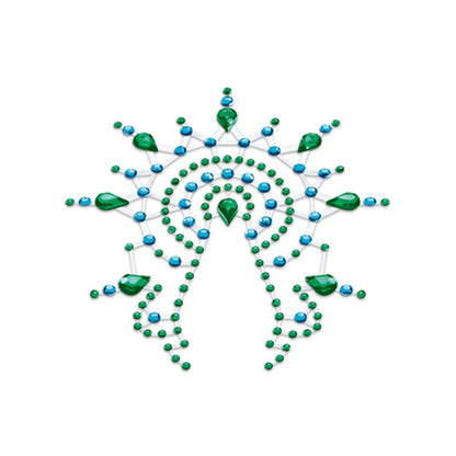 Petits Joujoux Green Crystal Nipple and Vagina Pasties