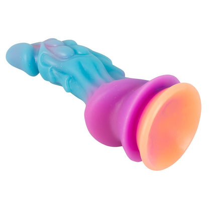 Beasty Cocks Glittering Glow-in-the-Dark Silicone Dildo