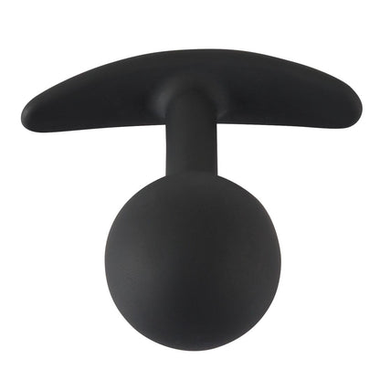 Pleasure Pulse Medium Butt Plug with Vibrating Inner Ball