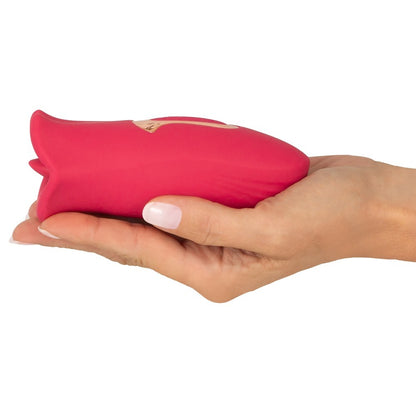 PleasurePro Pink Oral Stimulation Moving Lips Tongue Vibrator