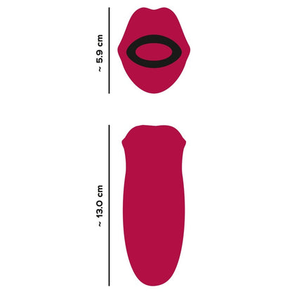 PleasurePro Pink Oral Stimulation Moving Lips Tongue Vibrator