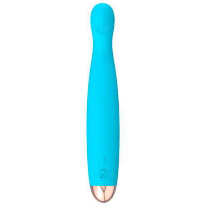 Cuties Blue Silk Touch Mini Vibrator Rechargeable Waterproof