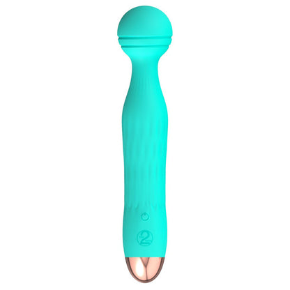 Cuties Green Silk Touch Mini Vibrator with 7 Vibration Modes