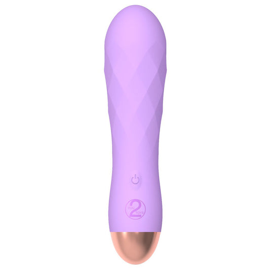 Cuties Purple Silk Touch Mini Vibrator with 7 Vibration Modes