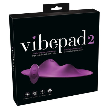VibePad 2 Pink Clitoral Vibrating Pad with Dual Motors