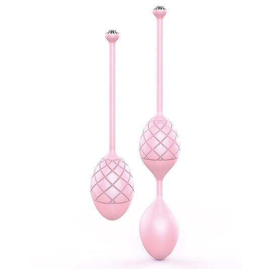 Pillow Talk Pink Frisky Pleasure Balls with Swarovski Crystals
