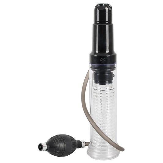 Ultimate Pleasure Silicone Vibrating Multi Pump Masturbator