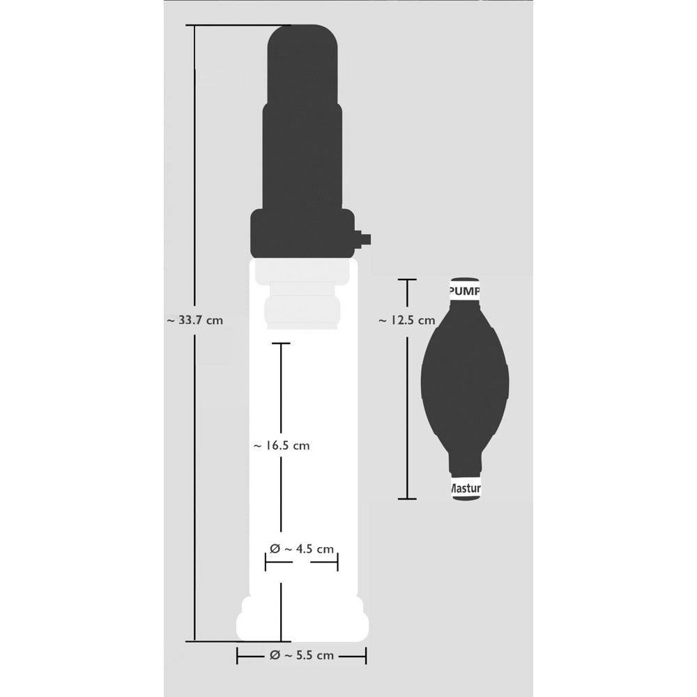 Ultimate Pleasure Silicone Vibrating Multi Pump Masturbator