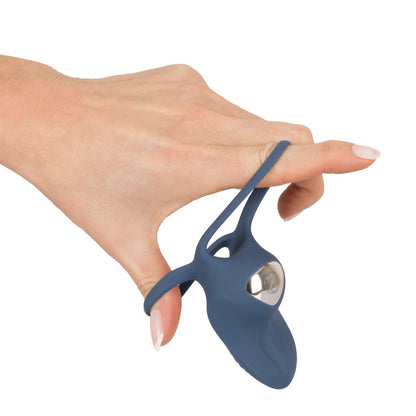 Silicone Vibrating Double Ring by [Brand Name]
