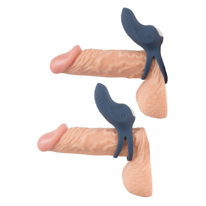 Silicone Vibrating Double Ring by [Brand Name]