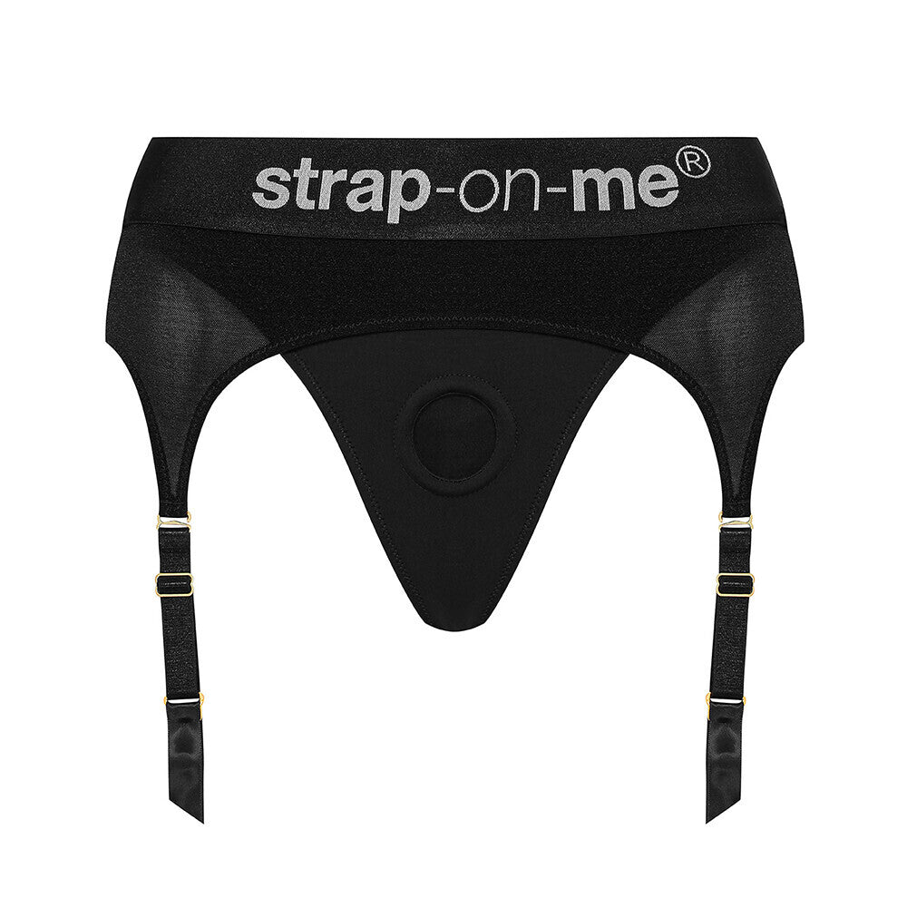 Strap On Me Black Harness Lingerie Rebel Small
