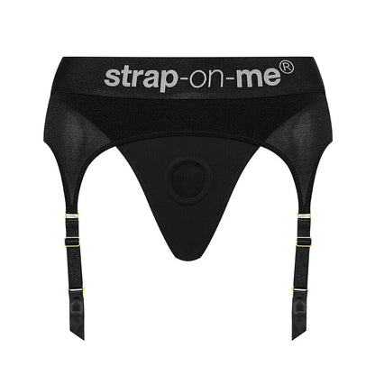 Strap On Me Black Harness Lingerie Rebel Large