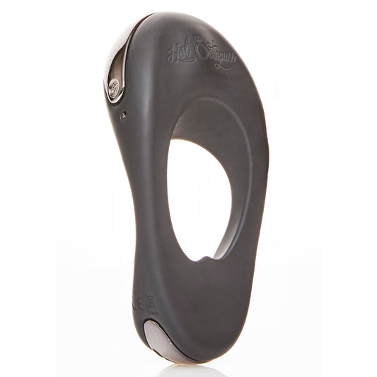 Hot Octopuss Black Atom Plus Dual Motor Vibrating Cock Ring
