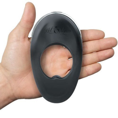 Hot Octopuss Black Atom Plus Dual Motor Vibrating Cock Ring