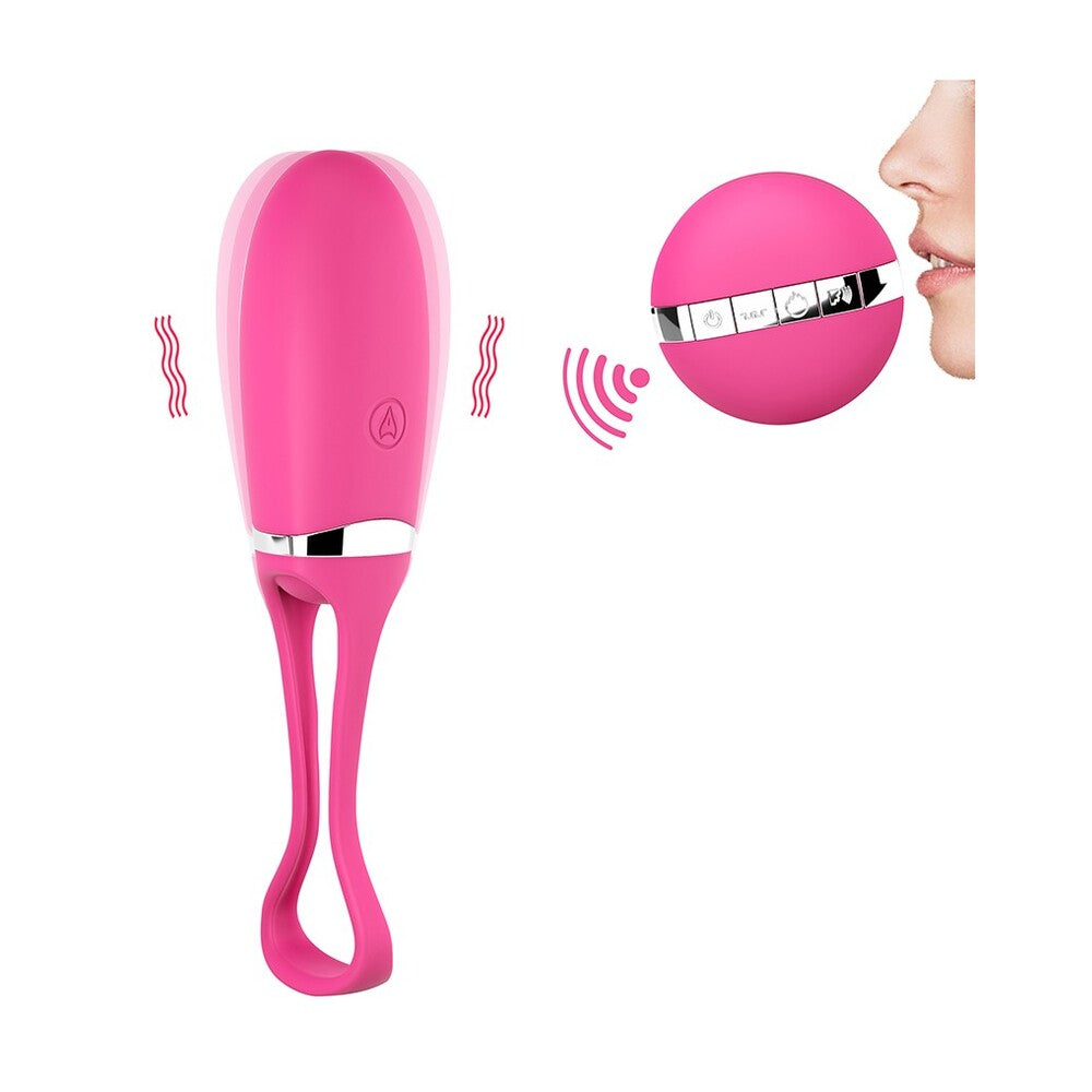 Dorcel Pink Remote Control Vibrating Egg with Voice Activation