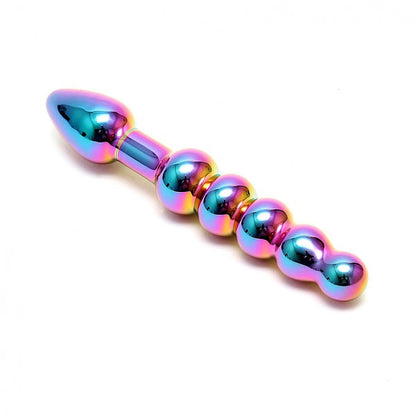 Laila Multi-Colored Glass Anal Probe Double-Ended Design