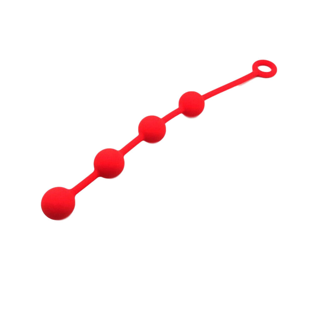 Red Quartet Anal Balls 3cm

