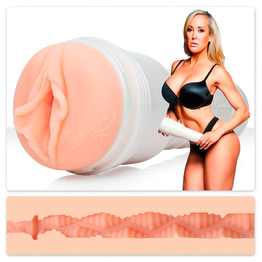 Brandi Love Pearl White Realistic Fleshlight Masturbator