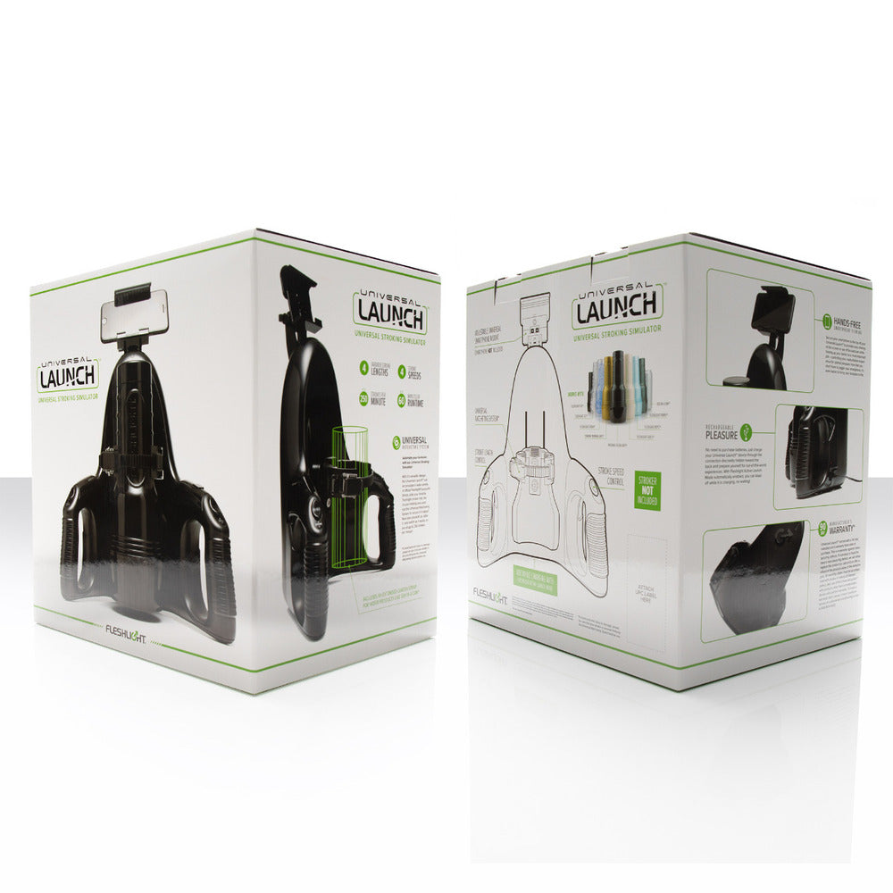 Fleshlight Black Universal Launch Stroking Simulator