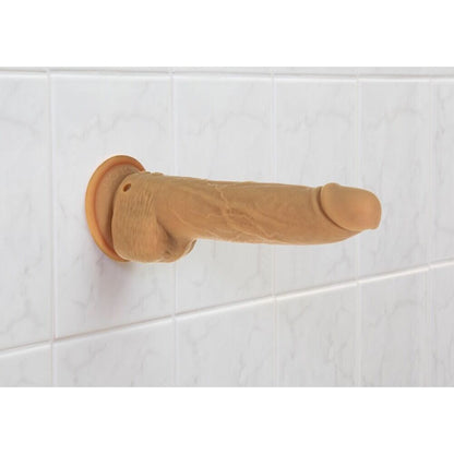 Naked Attraction Caramel 9 Inch Realistic Dildo with Remote