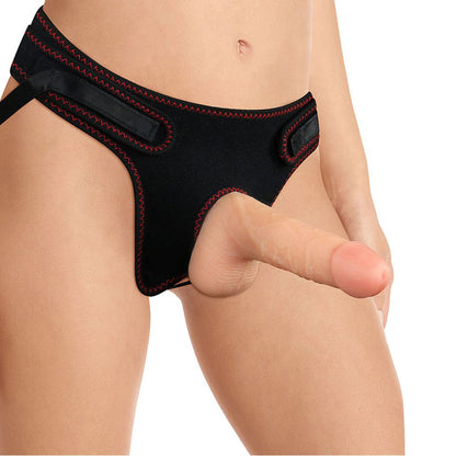 Lovetoy Ingen Flesh-Colored 7 Inch Strap-On Dildo Set