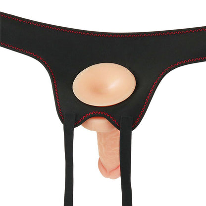 Lovetoy Ingen Flesh-Colored 7 Inch Strap-On Dildo Set