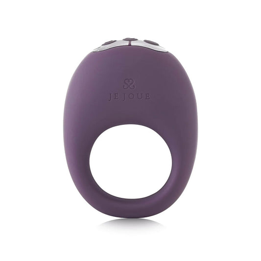 Je Joue Purple Rechargeable Cock Ring with Vibrating Functions