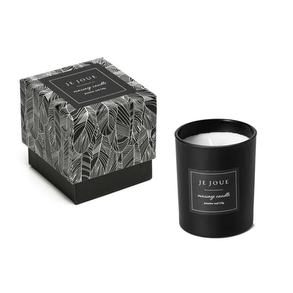 Je Joue Jasmine and Lily Massage Candle - Soy Wax Candle