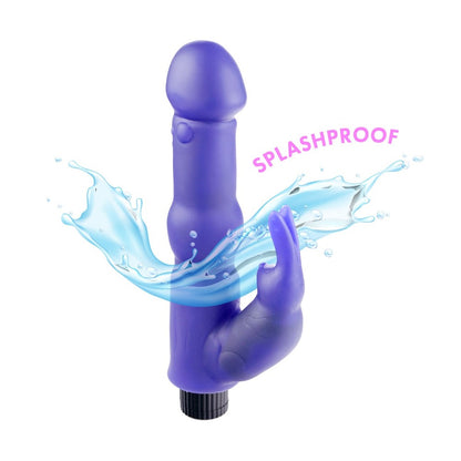 Vibrant Purple Water Bunny Waterproof Vibrator