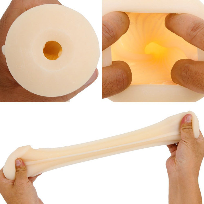 RENDS Realistic Skin Textured Spiral Insert for Vorze A10
