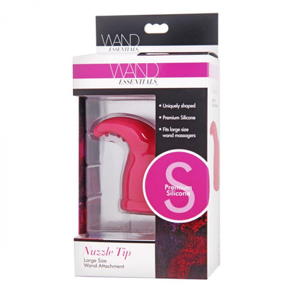 Wand Essentials Pink Silicone Nuzzle Tip Attachment
