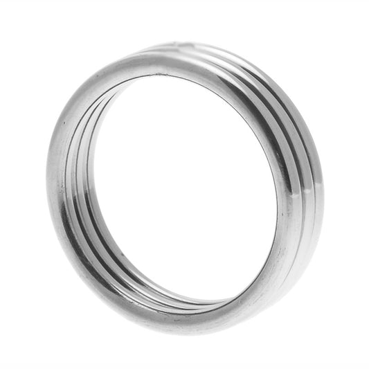 Echo Silver Triple Cock Ring ML for Enhanced Support