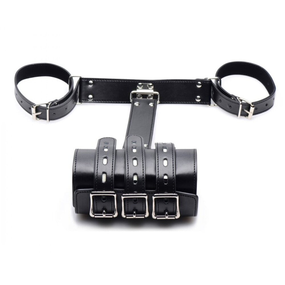 Strict Bondage Black Adjustable Arm Binder Restraint