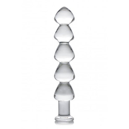 Master Series Clear Glass 11-Inch Drops Anal Links Dildo