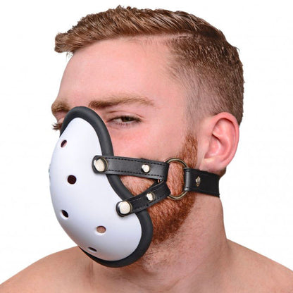 Musk Black Athletic Cup Muzzle for Sensory Play and BDSM