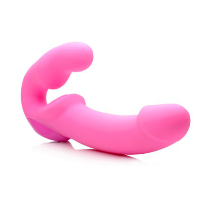 Strap U Urge Purple Rechargeable Strapless Strap On with Remote