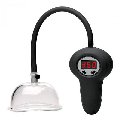Size Matters Clear Digital Pussy Pump with Strong Suction