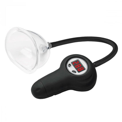 Size Matters Clear Digital Pussy Pump with Strong Suction