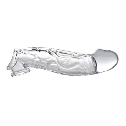 Size Matters Clear 2 Inch Realistic Penis Extender Sleeve