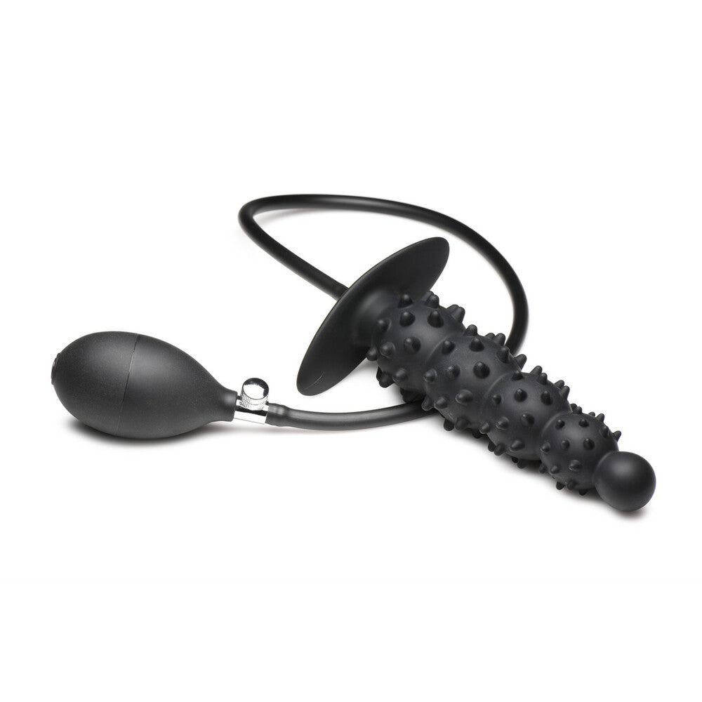 Ass Puffer Nubbed Inflatable Anal Plug

