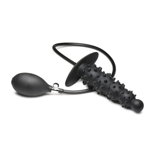 Ass Puffer Nubbed Inflatable Anal Plug

