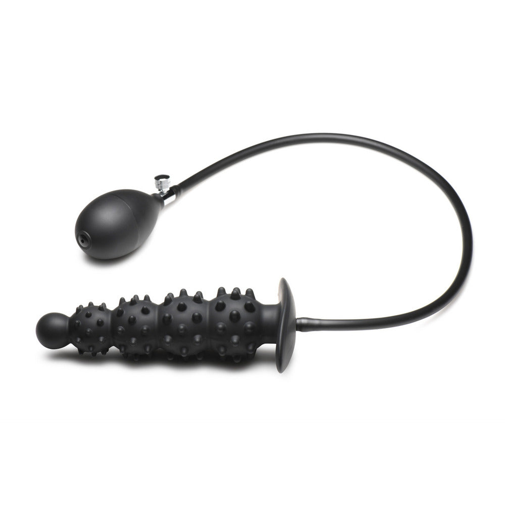 Ass Puffer Nubbed Inflatable Anal Plug


