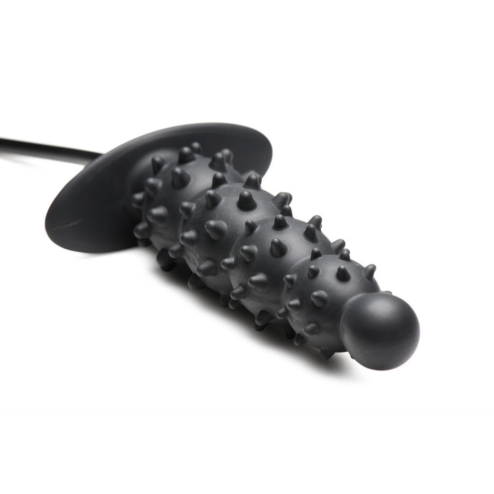 Ass Puffer Nubbed Inflatable Anal Plug

